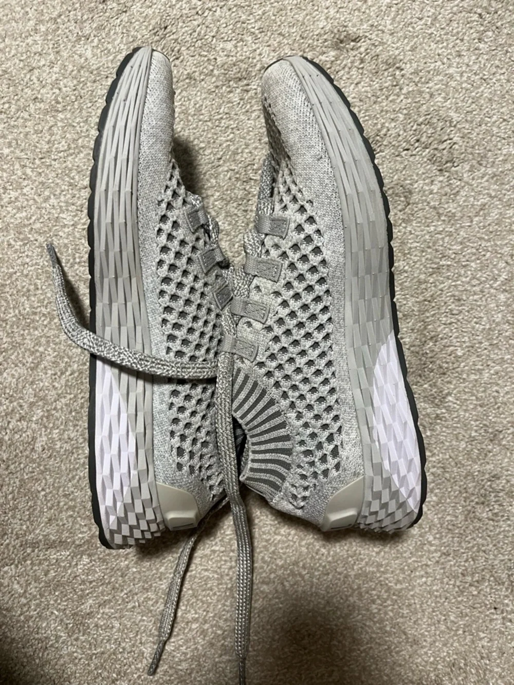 NOBULL Grey AllDay Knit Runner Sneakers - Picture 3 of 5